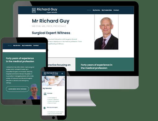 Richard Guy - Surgical Expert Witness Richard Guy - Surgical Expert Witness. Website, designed and built by Willow Leaf Web Solutions